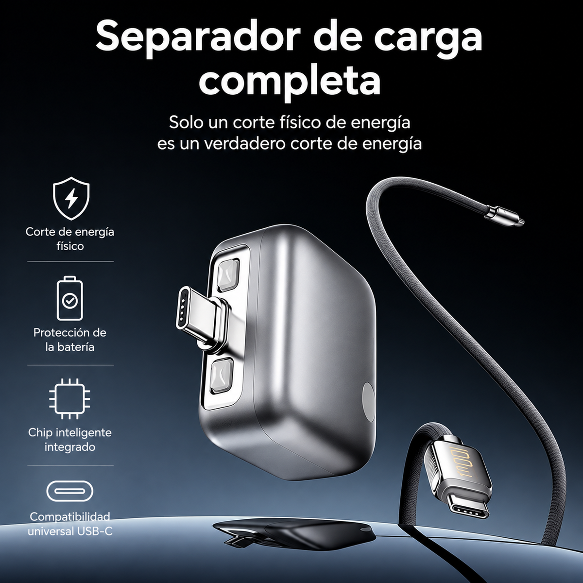Adaptador USB-C Inteligente 140W